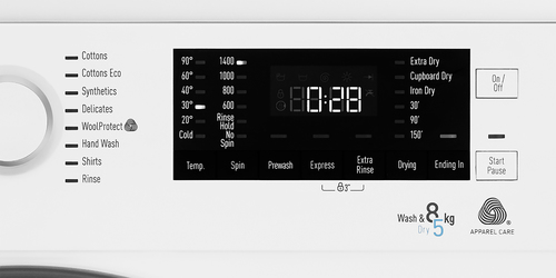 Grundig GWDI854 washer dryer Built-in Front-load White – image 3