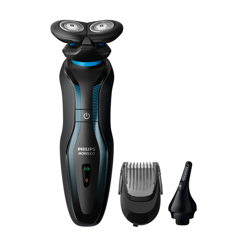 Philips Click & Style S740/80 men's shaver Rotation shaver Trimmer Black, Blue – image 2