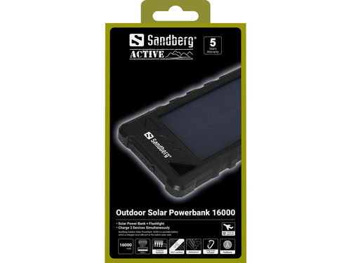 Sandberg Outdoor Solar Powerbank 16000, afbeelding 8
