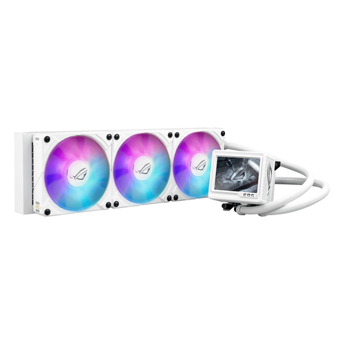 Asus Rog Ryujin Iii 360 Argb Extreme Aio Liquid Cooler with LCD Display - White - image 1