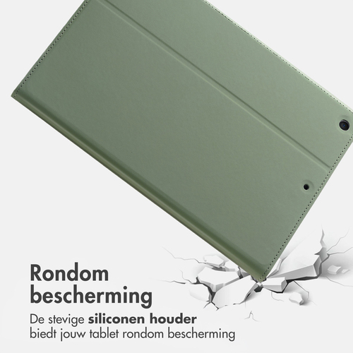 Accezz Classic Tablet Case iPad 9 (2021) / iPad 8 (2020) / iPad 7 (2019) 10.2 inch - Groen, afbeelding 5