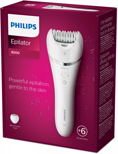 Philips 8000 series Epilator Series 8000 BRE715/00 Wet and Dry epilator – image 4