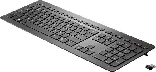 HP Z9N39AA keyboard Office RF Wireless Black – image 2