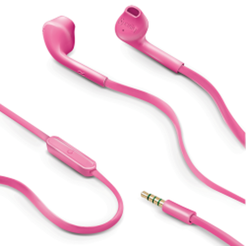 Celly UP100PK headphones/headset Wired In-ear Calls/Music Pink
