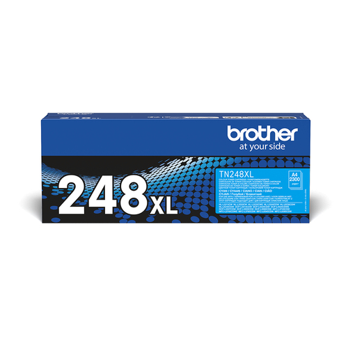 Brother TN-248XLC Toner Cartridge High Yield Cyan TN248XLC - image 1