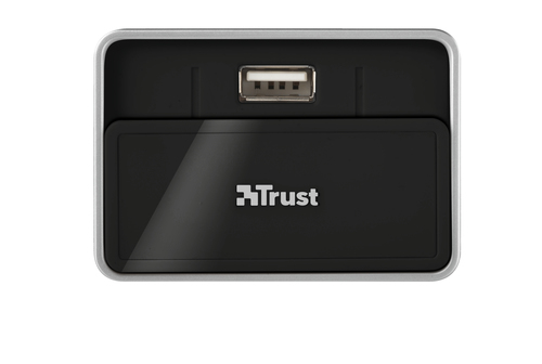 Trust SliZe 4 Port USB 2.0 Hub - Black/Silver – image 2