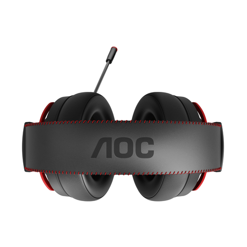 AOC GH300 headphones/headset Wired Head-band Gaming Black, Red – image 8