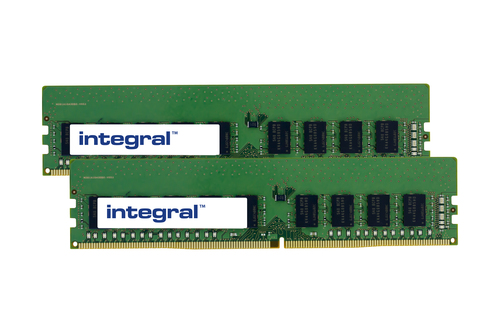 Integral 64GB (2x32GB) PC RAM KIT DDR4 2933MHZ PC4-23400 UNBUFFERED ECC DIMM