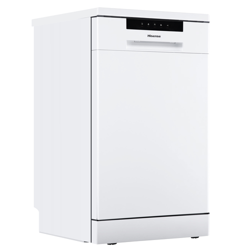 Hisense HS523E15WUK Slimline Dishwasher - White - E Rated, White - image 1