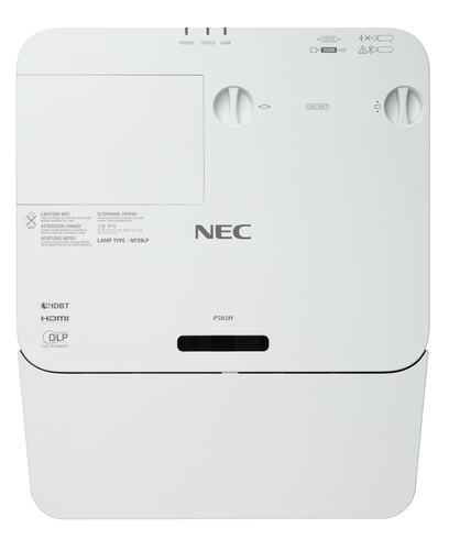 NEC P502W Large venue projector 5000 ANSI lumens DLP WXGA (1280x800) White – image 3