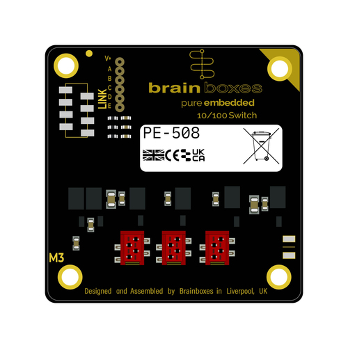 Brainboxes Pure Embedded 8 Port 10/100 Ethernet Switch Module – image 2