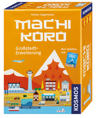 Kosmos Machi Koro Board game Economic simulation