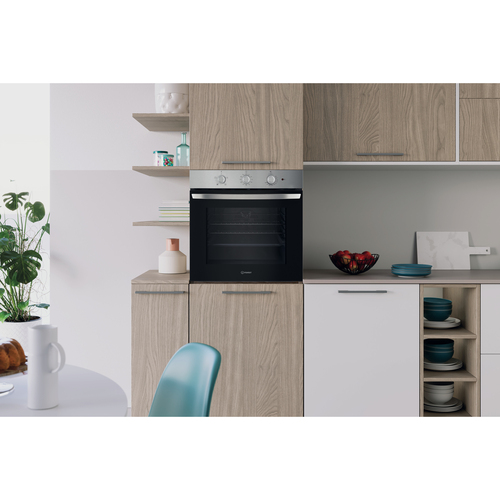 Indesit Click&Clean IO 233 X UK Built In Electric Single Oven - Stainless Steel - A Rated, Stainless Steel - image 7