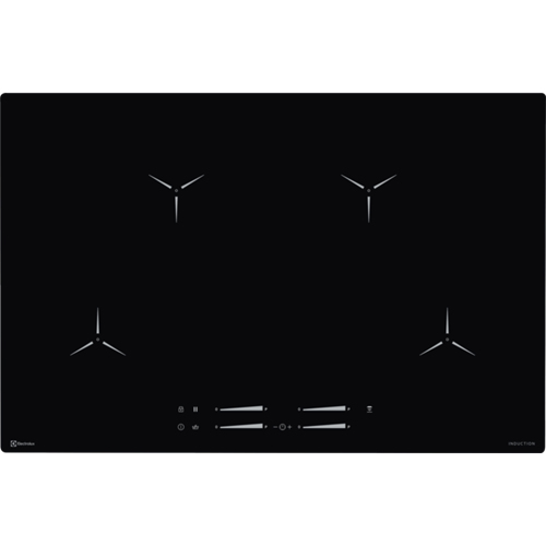 Electrolux GK78TSIBO Черный Встроенный Плита с зонами индукции 4 зона(ы)