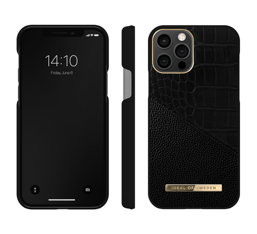 iDeal of Sweden Atelier Case iPhone 12/12P Nightfall Croco – image 2