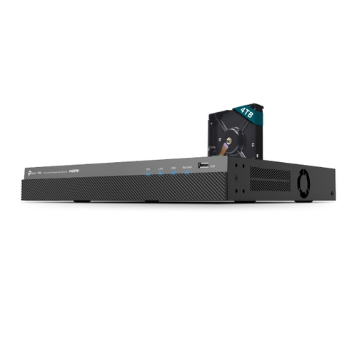 TP-Link VIGI VIGINVR2016H-16MP4TB Черный