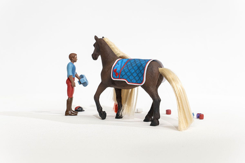 Schleich Horse Club - Sofia's Beauties - Leo & Rocky starterset speelfiguur, afbeelding 9
