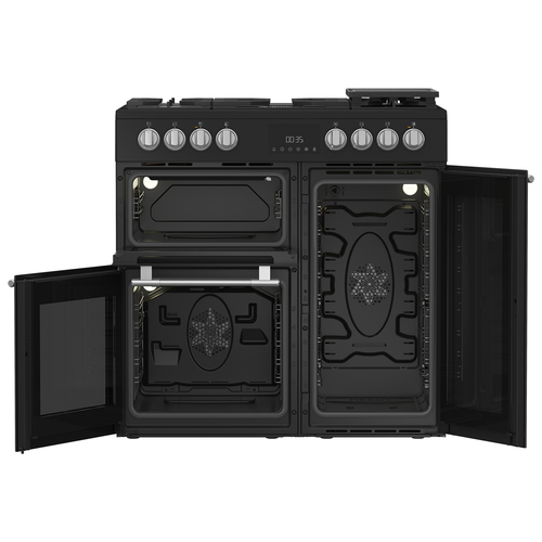 Hotpoint RH90FA20B cooker Range cooker Electric Gas Black – image 7