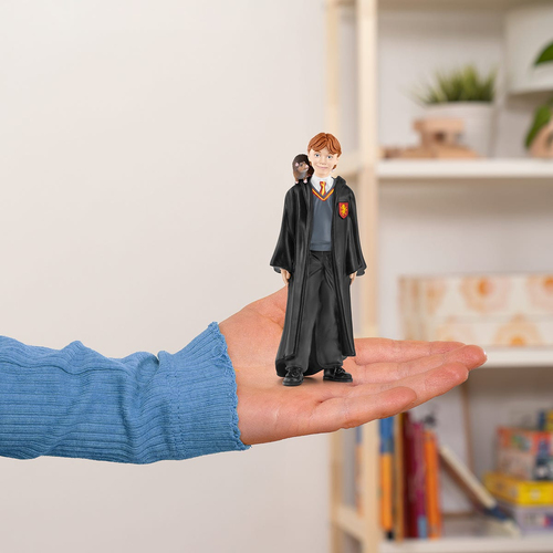 Schleich Harry Potter - Ron Wemel en Schurfie speelfiguur, afbeelding 3
