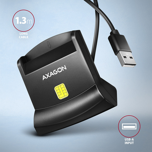 AXAGON CRE-SM4N Chipkaartlezer – Foto 4 van 7