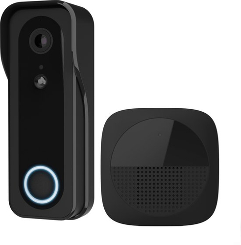 Trust DOORCAM 3000 Wifi Deurbel Camera Slimme deurbel Zwart, afbeelding 2