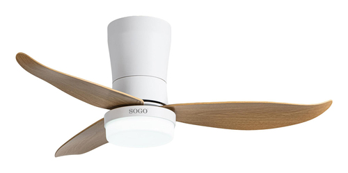 Sogo VEN-SS-21860 household fan White, Wood – image 2