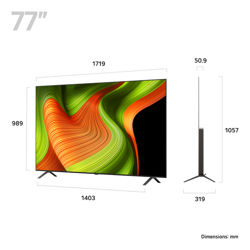 LG OLED77B56LA 77 4K Ultra HD Hdr Smart OLED AI TV Dolby Vision Dolby - image 2