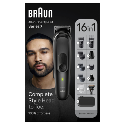 Braun MGK7470 Black Lithium-Ion (Li-Ion)