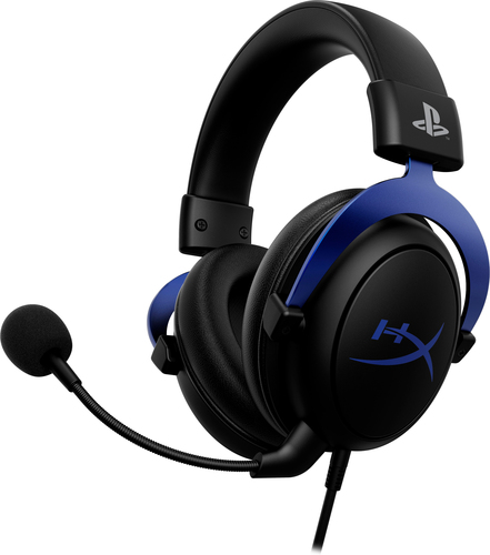 HyperX Cloud - Gaming Headset - PS5-PS4 (Black-Blue) – image 4