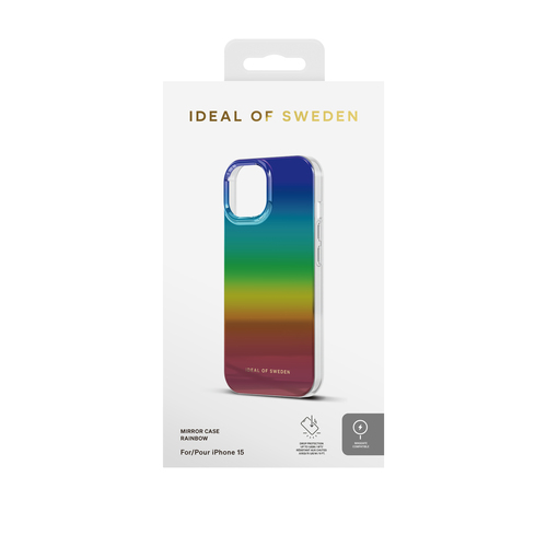 iDeal of Sweden Mirror Case MagSafe iPhone 13 / 14 / 15 / 16e / 17e Rainbow – image 4