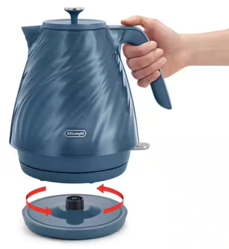 Delonghi De'Longhi Ballerina Seta KBDS3001.BL Kettle - Blue - image 4