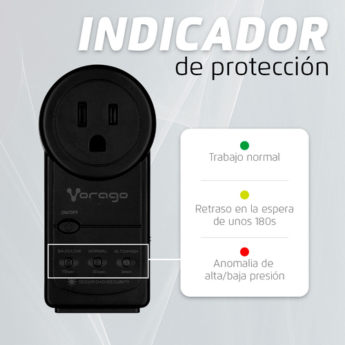 Protector de voltaje  VORAGO AVR-300