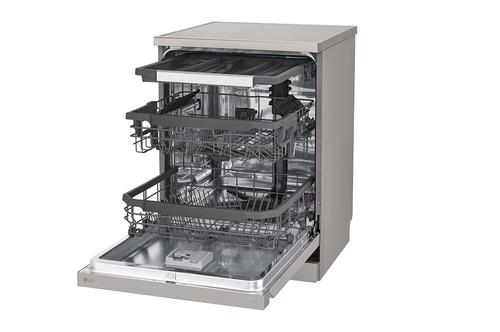 LG DF355FP 60cm Dishwasher in Silver 14 Place Setting C Rated QuadWash - image 7