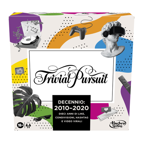 Hasbro Gaming F2706101 настольная игра Board game Trivia