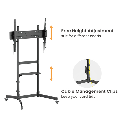 Equip 55"-100" Economy TV Trolley – image 4