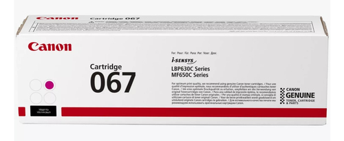 Original Canon 067 Magenta Toner Cartridge - image 1