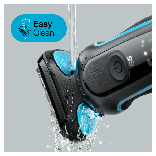 Braun Series 5 50-M1850s Foil shaver Trimmer Black, Blue – image 8