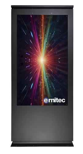 Ernitec 86 3000 nits 4K UHD Double-sided Ultra-High Brightness Outdoor Kiosk