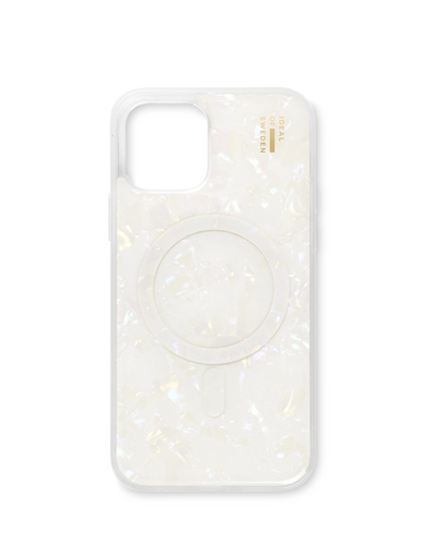 iDeal of Sweden Pearlised Case MagSafe iPhone 12 / 12 Pro White – image 1