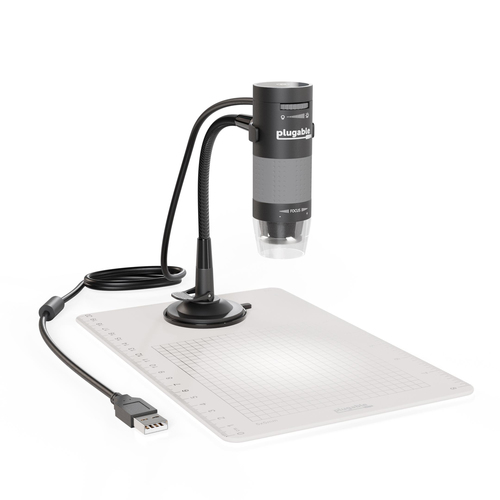 PLUGABLE USB 2.0 DIGITAL MICROSCOPE WITH FLEXIBLE ARM OBSERVATION STAND COMPATIB
