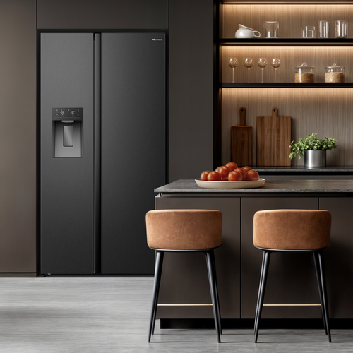 Hisense RS5P528STBE side-by-side refrigerator Freestanding – image 2