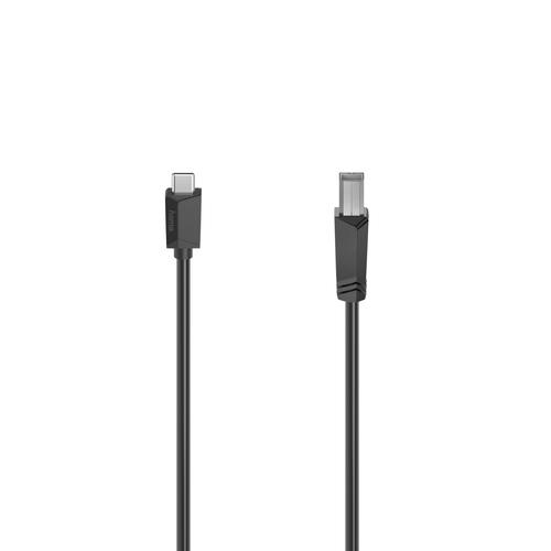 Hama 00200642 USB кабель USB 2.0 1,5 m USB C USB B 0,48 Gbit/s Черный