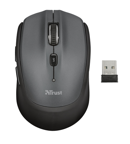 Trust Nona mouse Office Ambidextrous RF Wireless Optical 1600 DPI – image 2