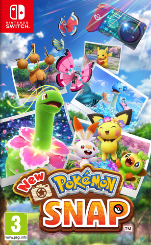 Nintendo New Pokémon Snap Стандартная Упрощенный китайский, Традиционный китайский, Немецкий, Английский, Испанский, Французский, Итальянский язык, Японский, Корейский Nintendo Switch