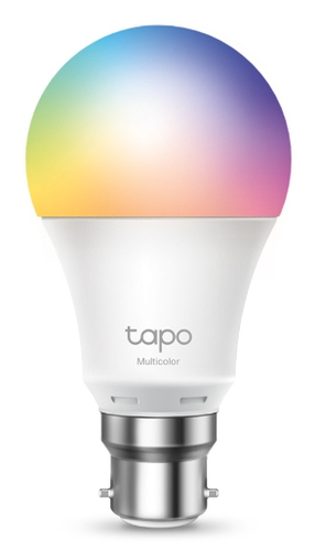 Tapo L530B - LED light bulb - B22 - 8.7 W (equivalent 60 W) - class F - 16 million colours - 2500-6500 K