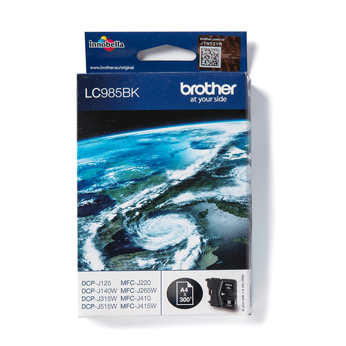 Original Brother Lc985bk Black Ink Cartridge