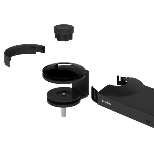 Dataflex Viewlite link USB-C docking station UK - desk 913 – image 2
