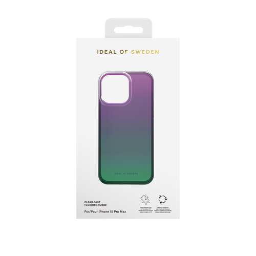 iDeal of Sweden Clear Case iPhone 15PM Fluorite Ombre – image 2