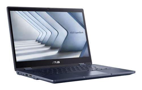 ASUS ExpertBook B3 Flip B3402FVA-EC2135X Intel Core 7 150U Гибрид (2-в-1) 35,6 cm (14") Сенсорный экран Full HD 16 GB DDR4-SDRAM 512 GB Твердотельный накопитель (SSD) Wi-Fi 6E (802.11ax) Windows 11 Pro Черный QWERTY Британский английский