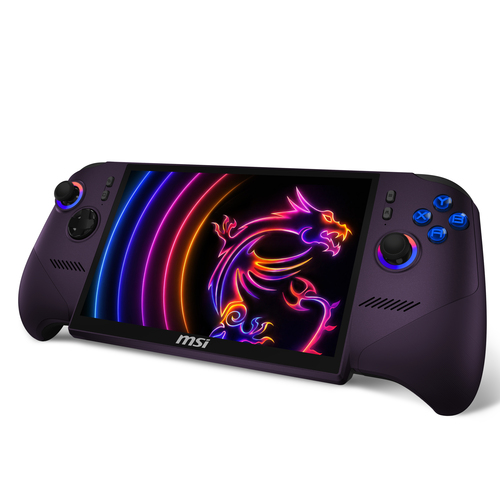 MSI CLAW 8 EX AI+ CG3EM VOID PURPLE LAUNCH PACK-019NL портативная игровая приставка 20,3 cm (8") 1 TB Сенсорный экран Wi-Fi Пурпурный